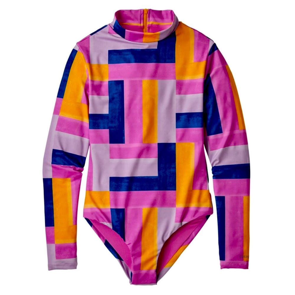 NWOT Patagonia swell seeker rash guard swimsuit